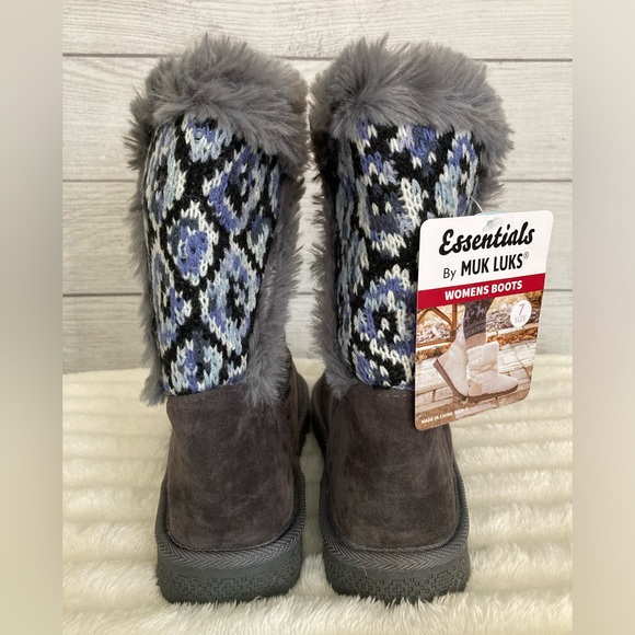 MUK LUKS | NWT Women’s Winter Faux Fur Boots - Picture 5 of 8